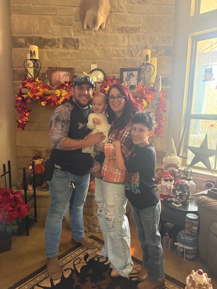 Codee, Michelle, and our 2 kids