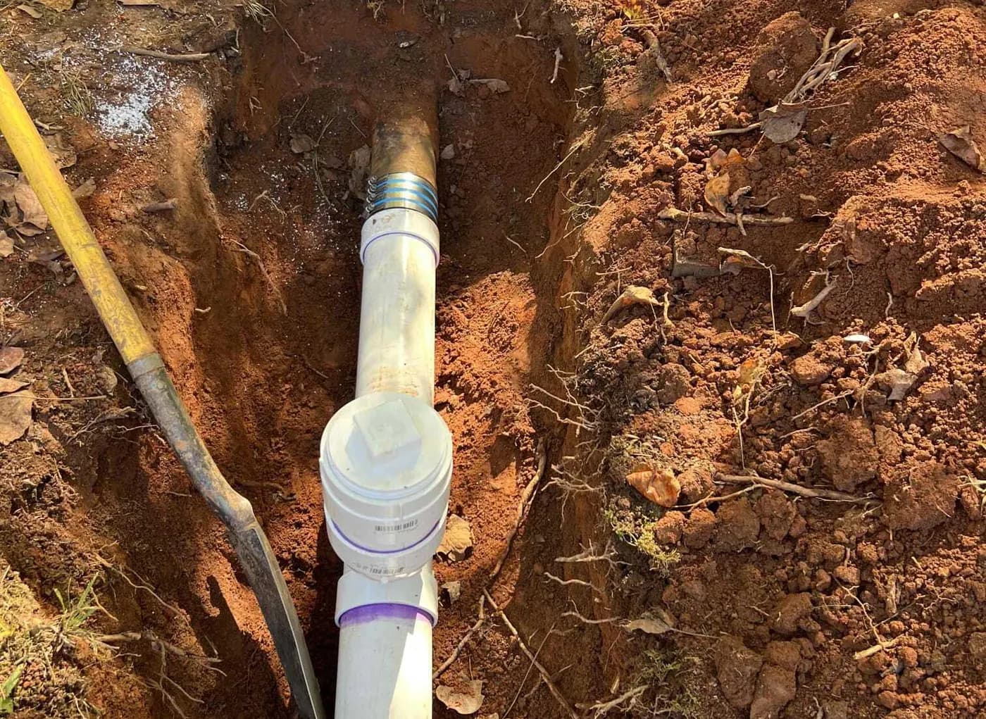 Superior Plumbing clean-out install