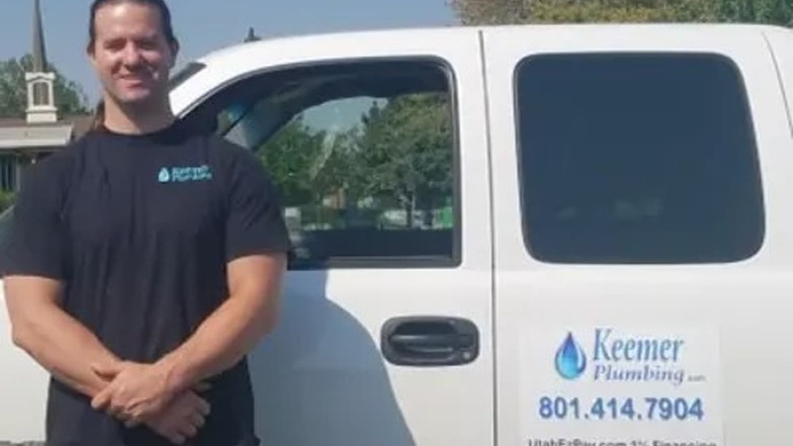 Keemer Plumbing branded van