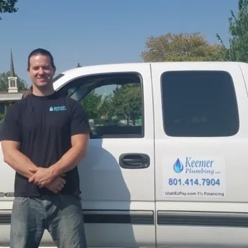 Keemer Plumbing branded van