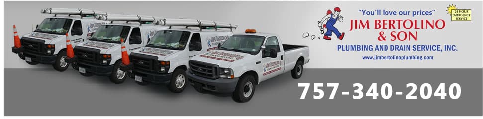 Jim Bertolino & Son Plumbing fleet banner