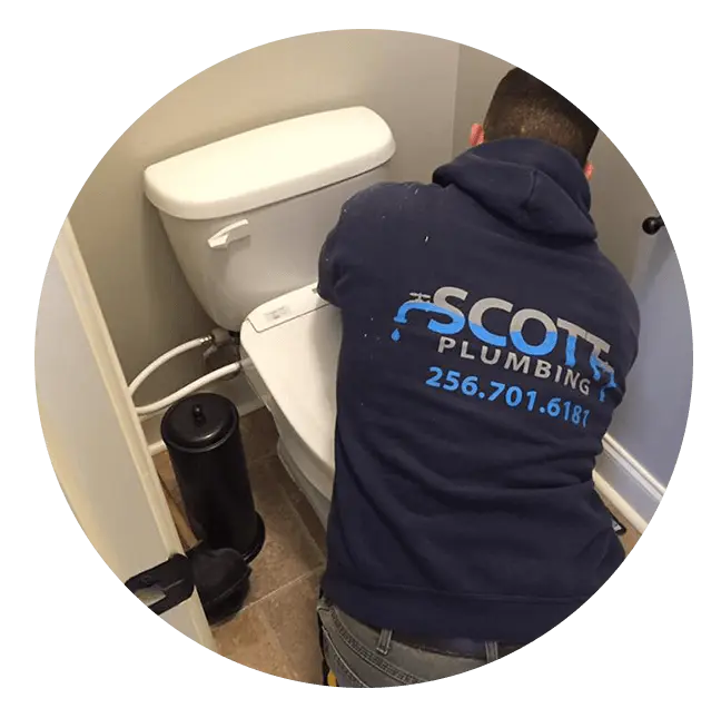 Scott Plumbing toilet service