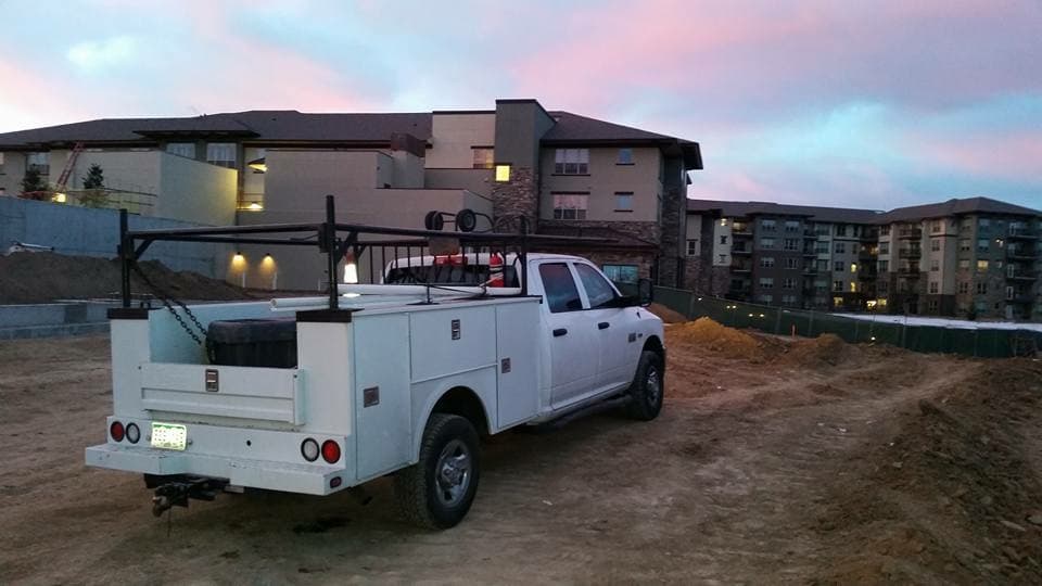 Foreman conducting site inspection