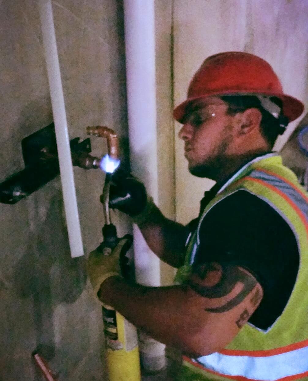 Codee Jessen early career at Freund Plumbing