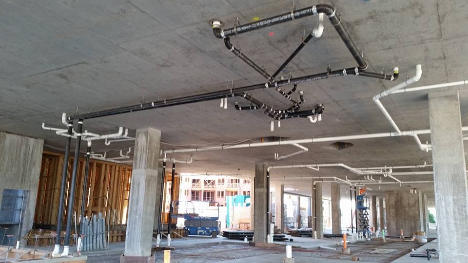The Mint Town Center at Stapleton - Plumbing project photo 34