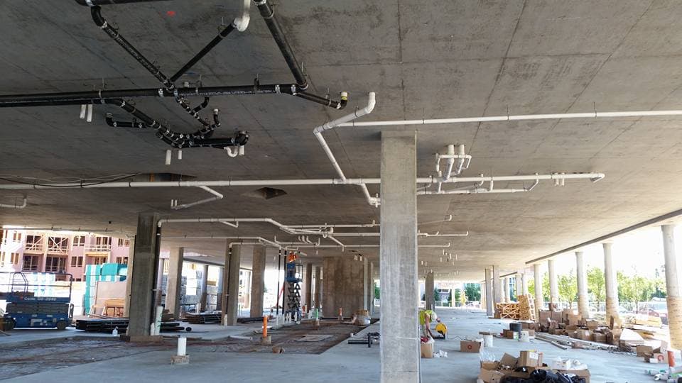 The Mint Town Center at Stapleton - Plumbing project photo 41