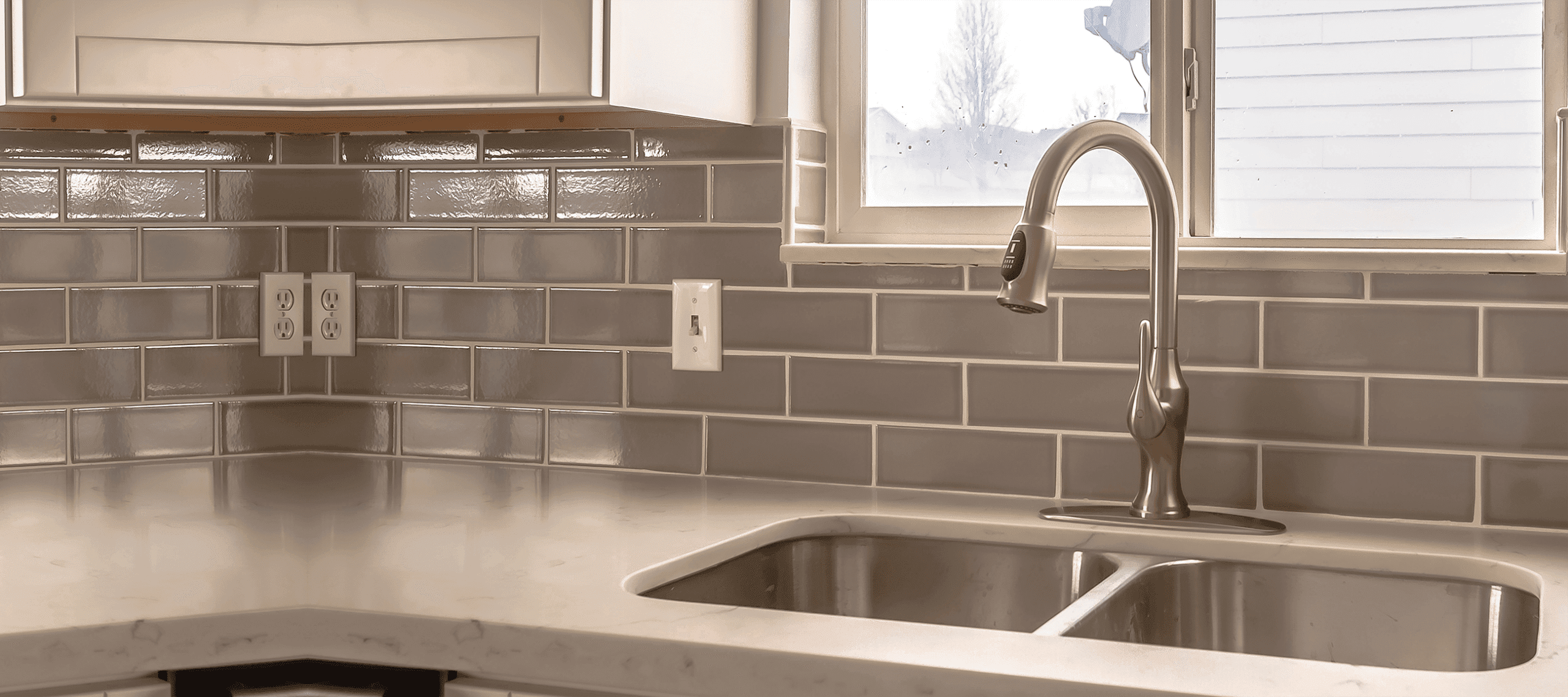 Kitchen faucet install by Tony Marzano Plumbing & Heating